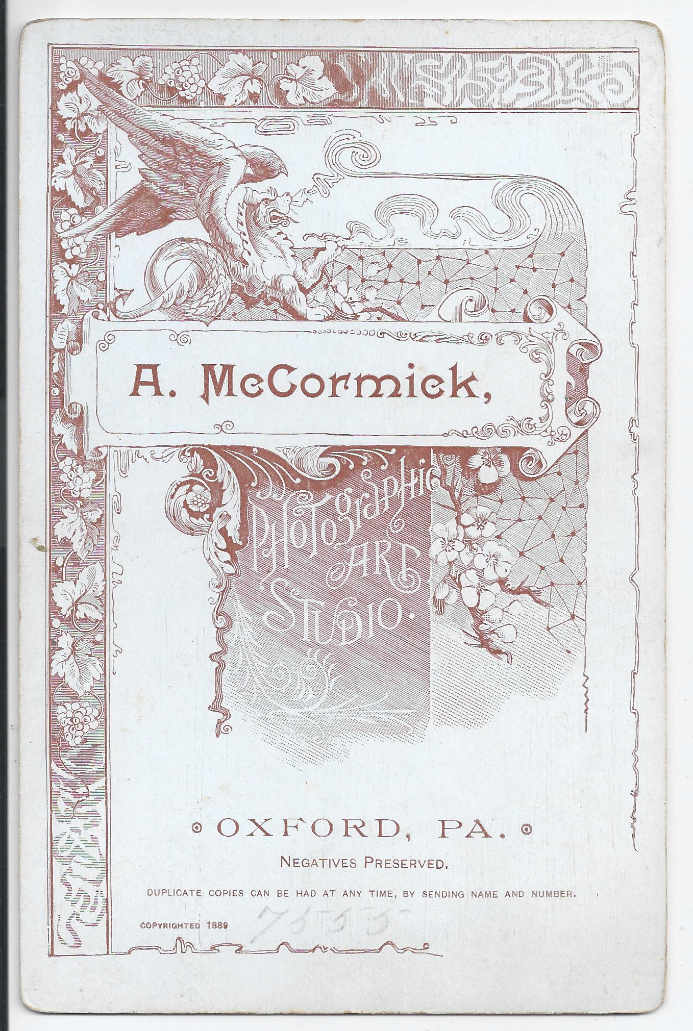 Mccormick Cc Manchinewhiskers1889 Photo159verso
