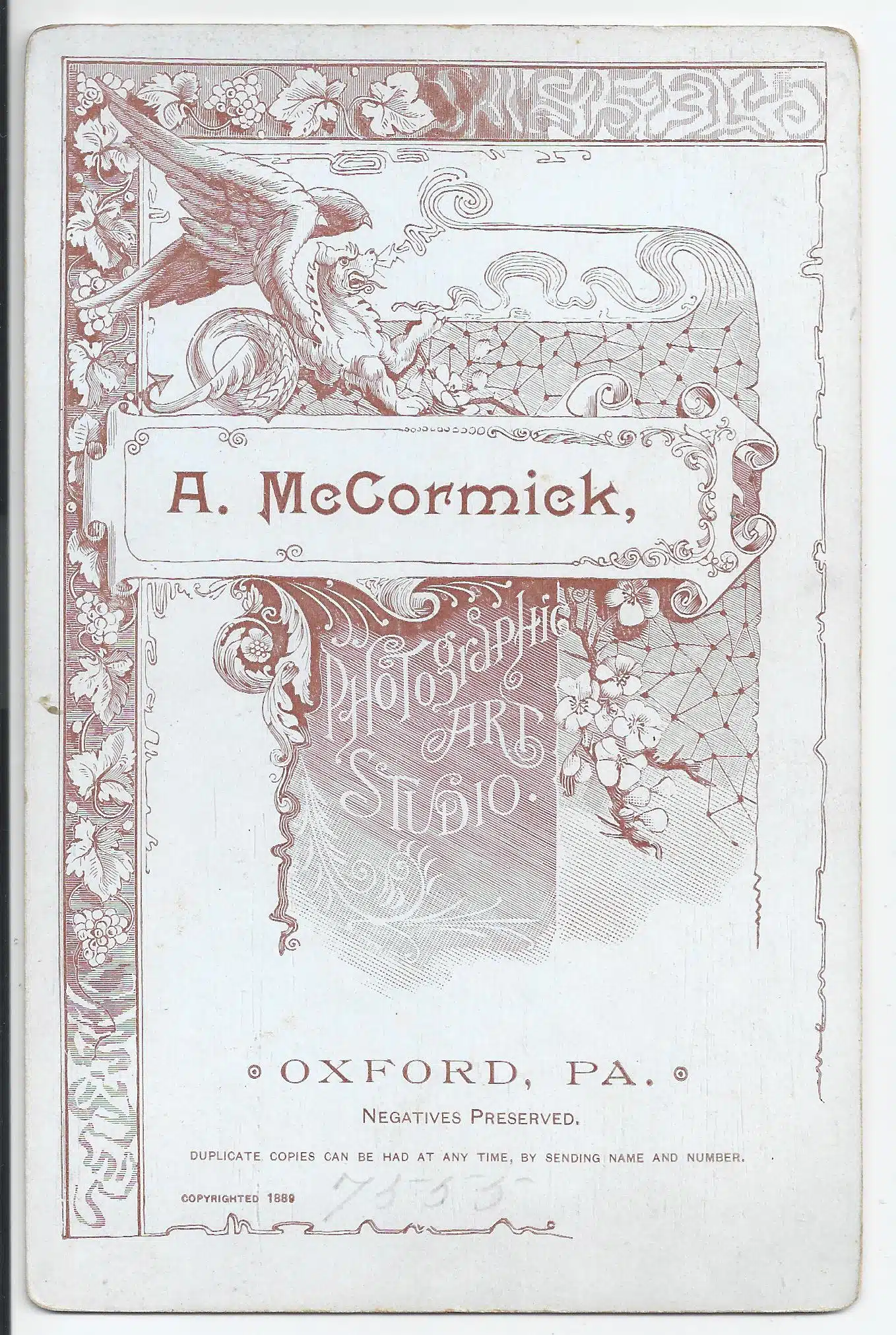 Mccormick Cc Manchinewhiskers1889 Photo159verso
