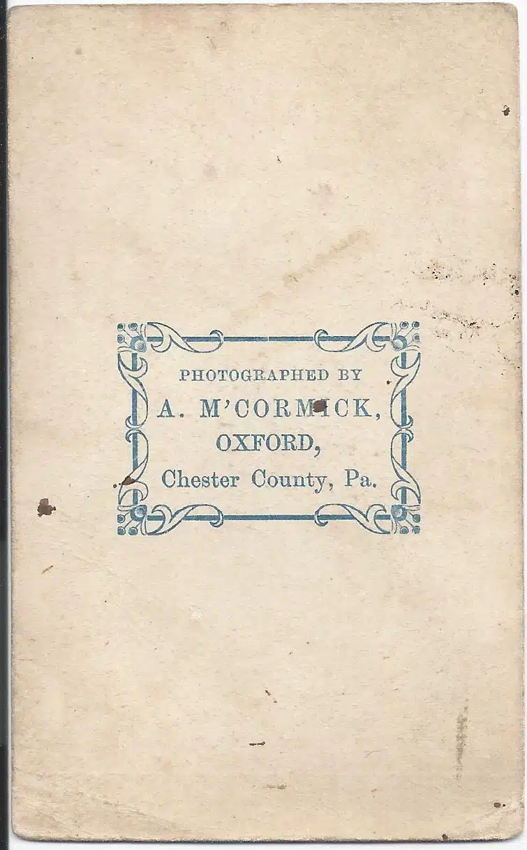 Mccormick Cdv Fashionablewoman Photoalbum123p41verso