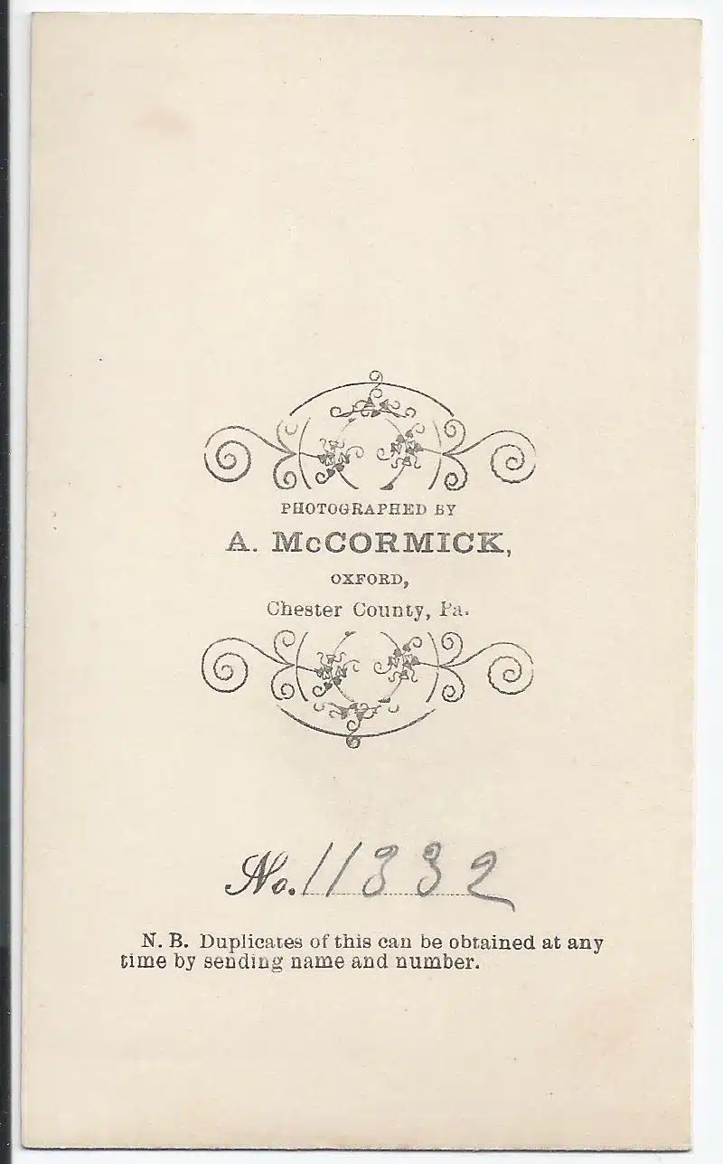 Mccormick Cdv Manchinwhiskers Photoalbum123p18verso