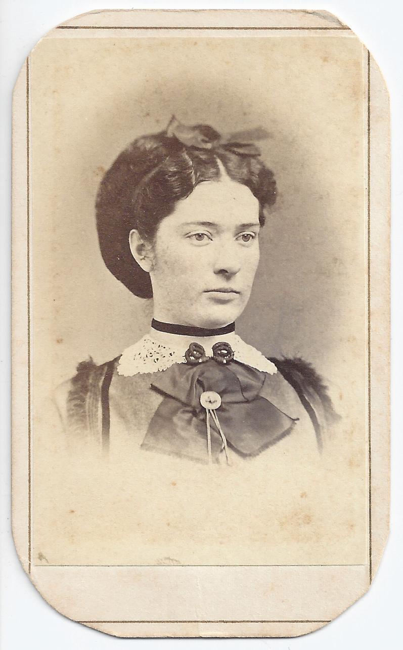 Taylor Cdv1870s Youngwoman Photo81front
