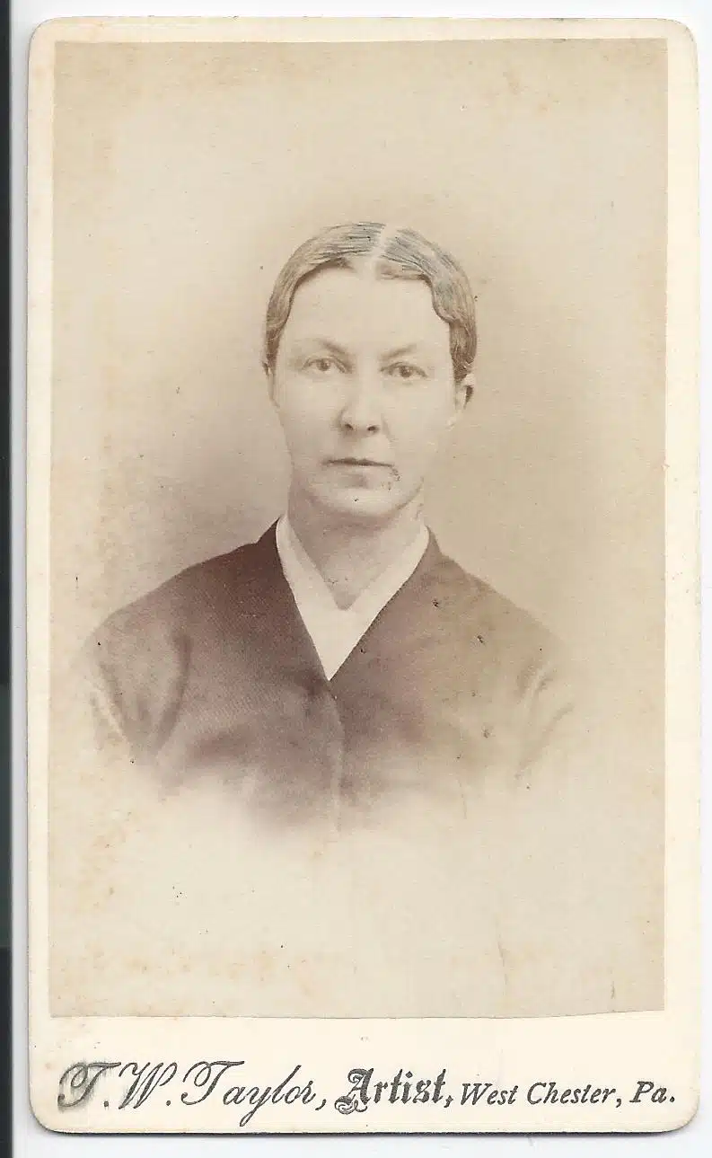 Taylor Cdv1880s Quakerwoman Photo77front