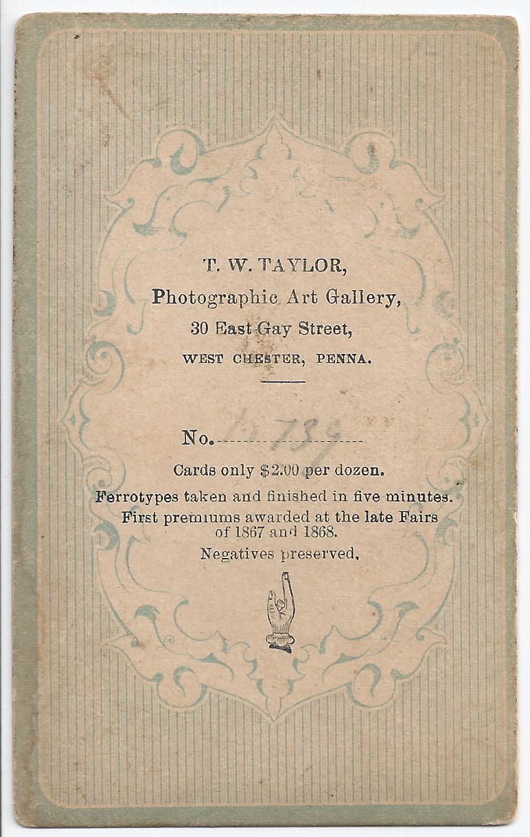 Taylor Cdv Teenagegirl Photo85verso