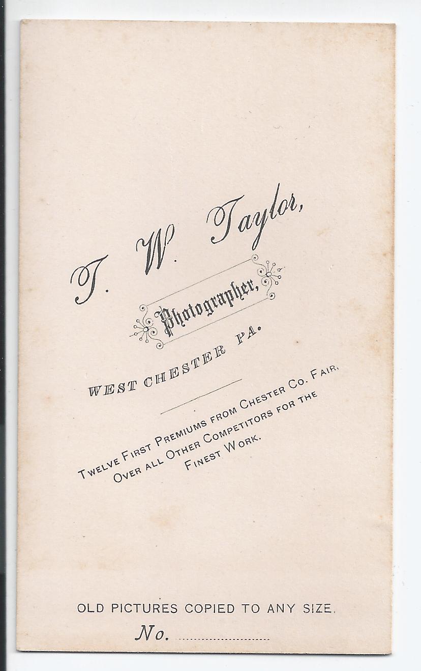 Taylor Cdv Younggirl Photo4verso