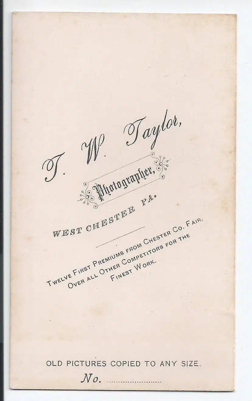Taylor Cdv Younggirl Photo4verso