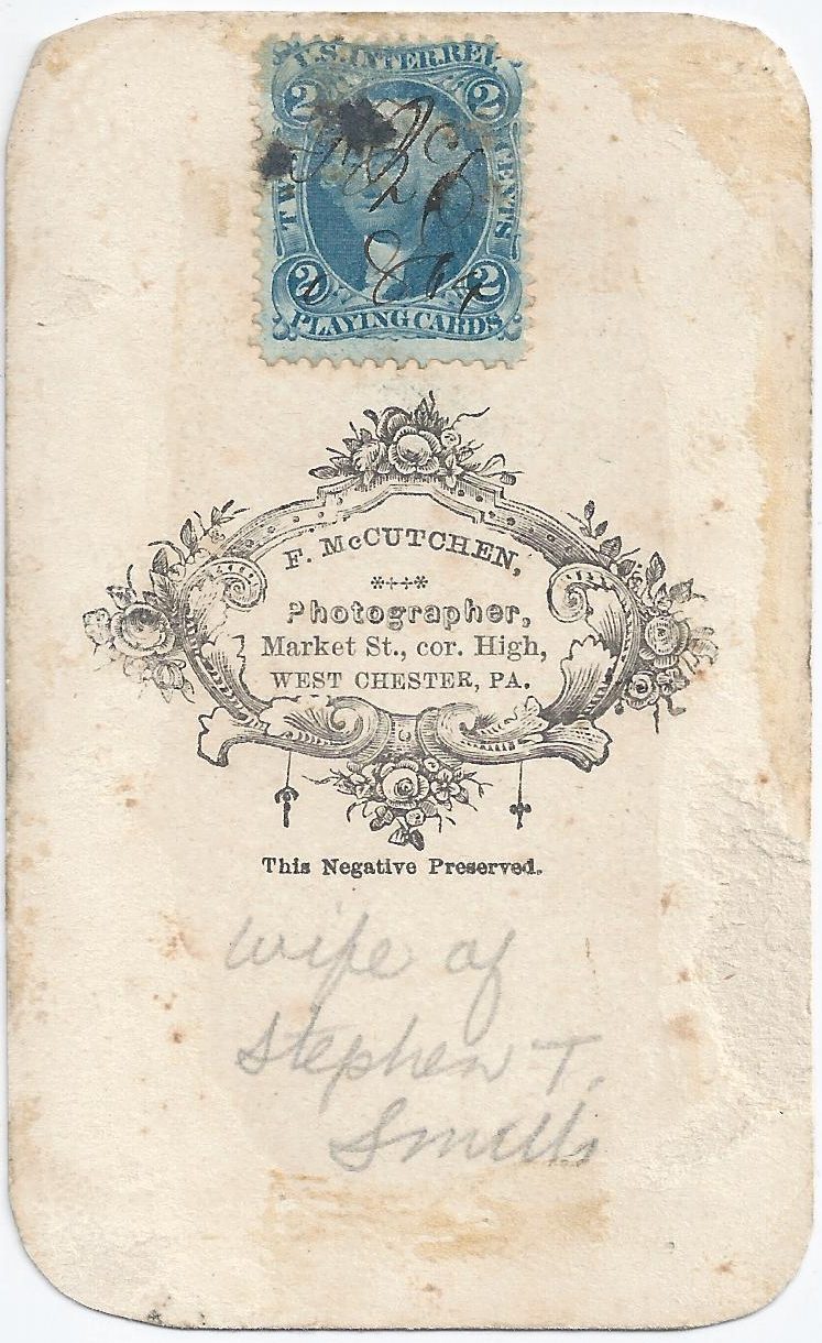 Mccutcheon Cdv Mrssmith Photo34verso