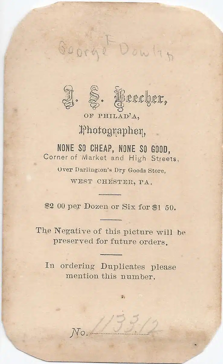Beecher Cdv Geofdowlin Photo142verso
