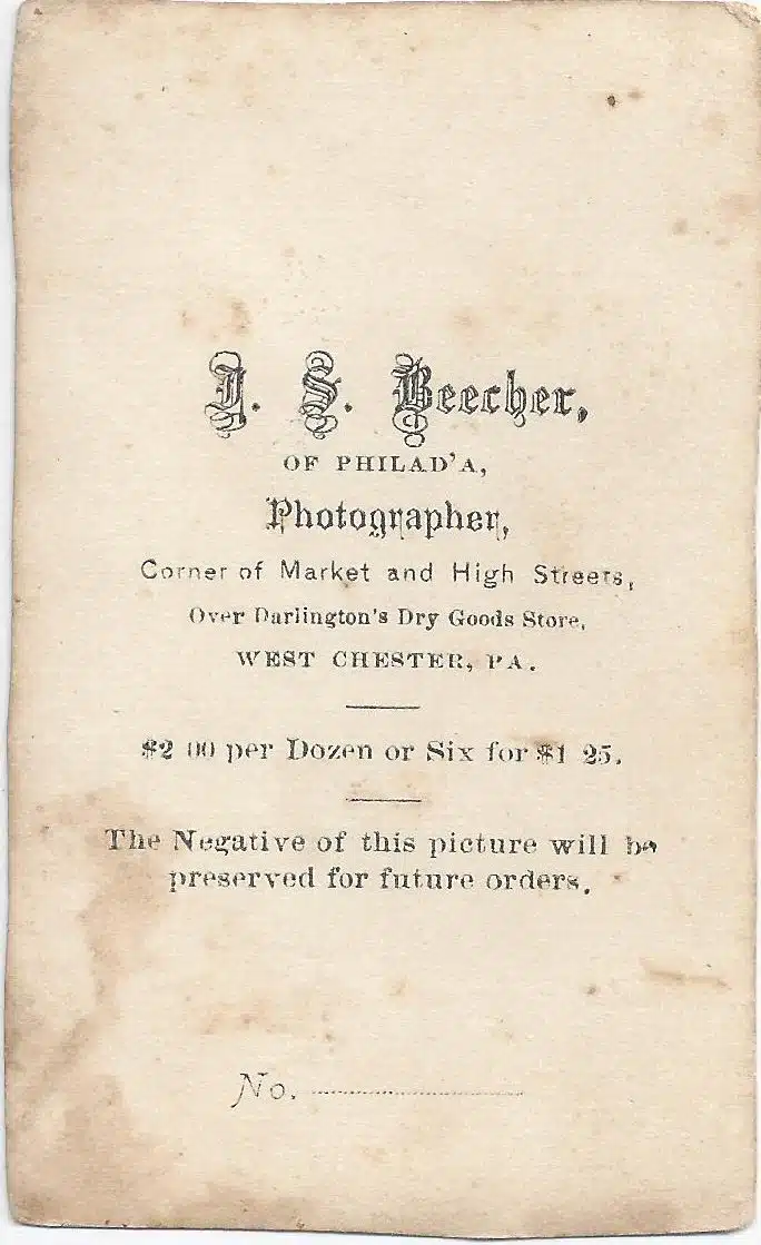 Beecher Cdv Oldman Photo89verso
