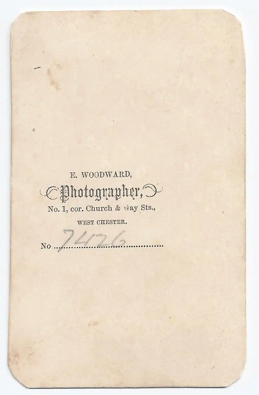Woodward Cdv Calicogirl Photo171verso