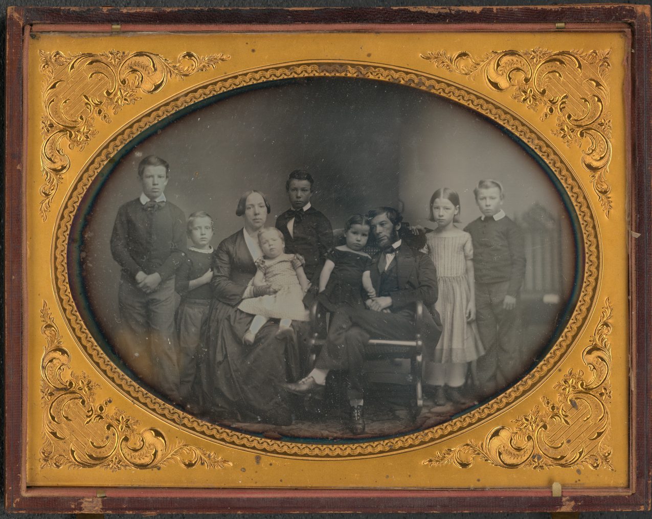 Garrett Cremer Gc.3.c 1 B03 02 Garrett Family Daguerreotype, Circa 1857 0