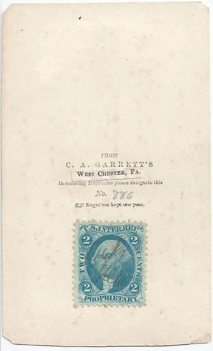 Garrett Cdv Bustman Photo139versoa