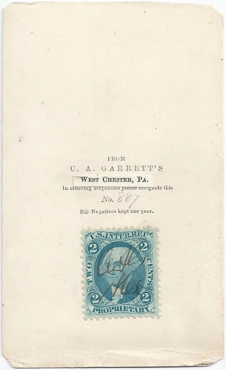 Garrett Cdv Maturewoman Photo140verso