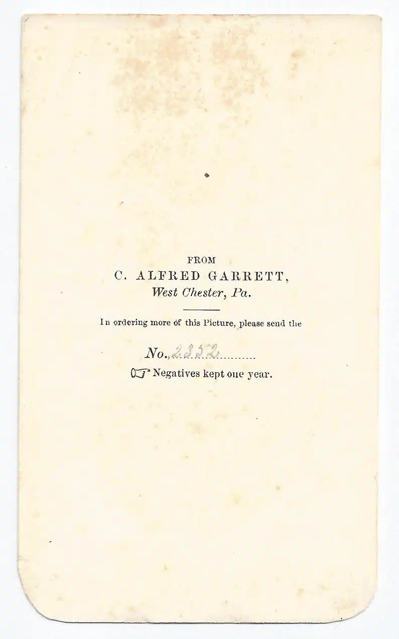Garrett Cdv Quakerwoman Photo166verso